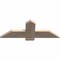 Ekena Millwork Eugene Smooth Timber Gable Bracket, Douglas Fir, 36"W x 13"H x 1 1/2"D x 5 1/2"F, 9/12 Pitch GBW036X13X0206EUG00SDF - alternate 4